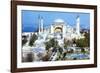 Hagia Sophia, Istanbul (Constantinople), Turkey, 1980s. Artist: Unknown-Unknown-Framed Photographic Print