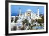 Hagia Sophia, Istanbul (Constantinople), Turkey, 1980s. Artist: Unknown-Unknown-Framed Photographic Print