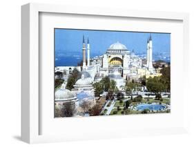 Hagia Sophia, Istanbul (Constantinople), Turkey, 1980s. Artist: Unknown-Unknown-Framed Photographic Print