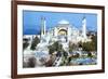 Hagia Sophia, Istanbul (Constantinople), Turkey, 1980s. Artist: Unknown-Unknown-Framed Photographic Print