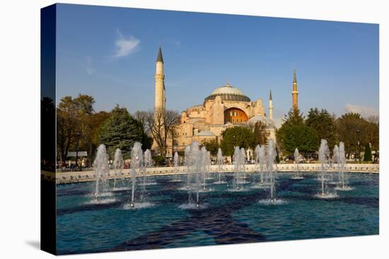 Hagia Sophia, Istanbul, Turkey.-Ali Kabas-Stretched Canvas