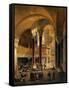 Hagia Sophia Plate 8: the Imperial Gallery and Box-Gaspard Fossati-Framed Stretched Canvas