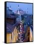 Hagia Sophia, Sultanahmet District, Istanbul, Turkey-Peter Adams-Framed Stretched Canvas