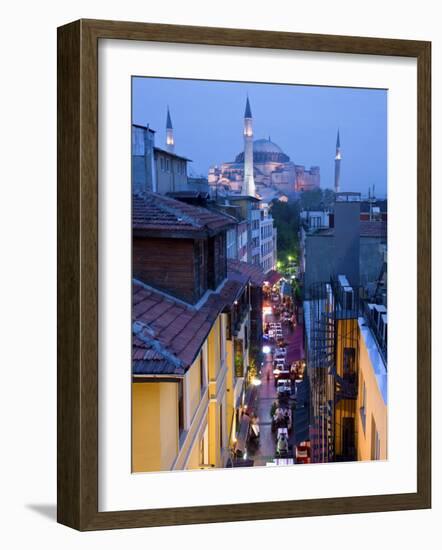 Hagia Sophia, Sultanahmet District, Istanbul, Turkey-Peter Adams-Framed Photographic Print