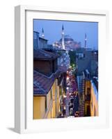 Hagia Sophia, Sultanahmet District, Istanbul, Turkey-Peter Adams-Framed Photographic Print