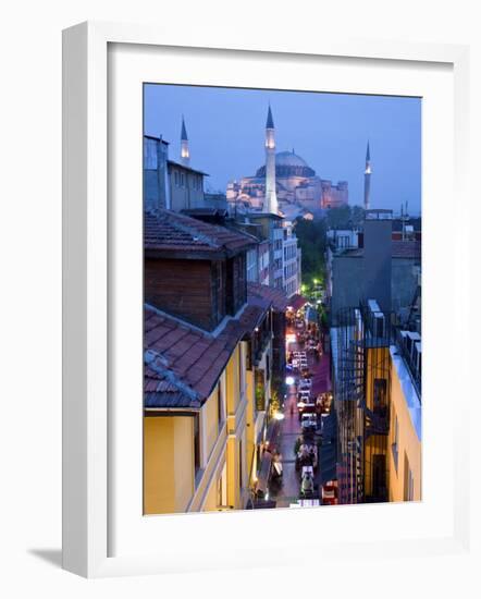 Hagia Sophia, Sultanahmet District, Istanbul, Turkey-Peter Adams-Framed Photographic Print