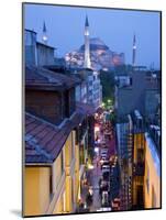 Hagia Sophia, Sultanahmet District, Istanbul, Turkey-Peter Adams-Mounted Photographic Print