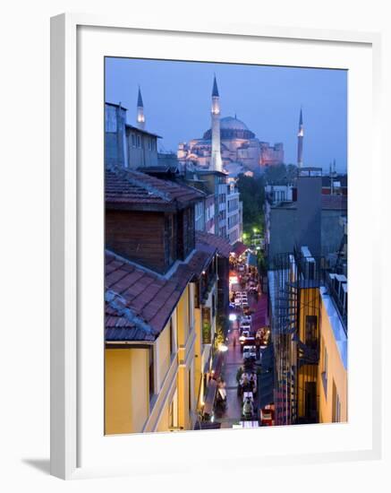 Hagia Sophia, Sultanahmet District, Istanbul, Turkey-Peter Adams-Framed Photographic Print