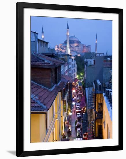 Hagia Sophia, Sultanahmet District, Istanbul, Turkey-Peter Adams-Framed Photographic Print