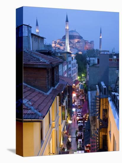 Hagia Sophia, Sultanahmet District, Istanbul, Turkey-Peter Adams-Stretched Canvas