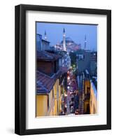 Hagia Sophia, Sultanahmet District, Istanbul, Turkey-Peter Adams-Framed Premium Photographic Print