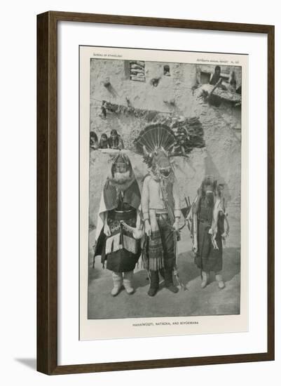 Hahaiwuqti, Natacka and Soyokmana-null-Framed Photographic Print