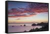 Hahei Beach at Sunrise, Coromandel Peninsula, North Island, New Zealand-Ian Trower-Framed Stretched Canvas