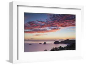 Hahei Beach at Sunrise, Coromandel Peninsula, North Island, New Zealand-Ian Trower-Framed Photographic Print