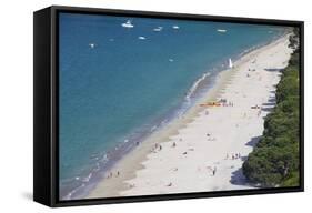 Hahei Beach, Coromandel Peninsula, Waikato, North Island, New Zealand, Pacific-Ian-Framed Stretched Canvas