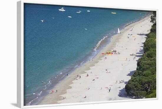 Hahei Beach, Coromandel Peninsula, Waikato, North Island, New Zealand, Pacific-Ian-Framed Photographic Print