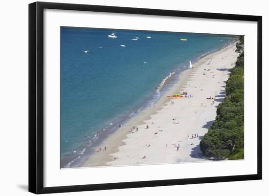 Hahei Beach, Coromandel Peninsula, Waikato, North Island, New Zealand, Pacific-Ian-Framed Photographic Print