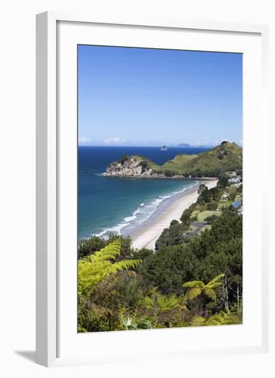 Hahei Beach, Hahei, Coromandel Peninsula, Waikato, North Island, New Zealand, Pacific-Stuart-Framed Photographic Print