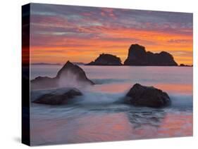 Hahei, Coromadel Peninsula, Waikato, North Island, New Zealand-Rainer Mirau-Stretched Canvas