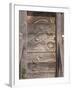 Haida Carving on Doorway, Queen Charlotte Islands, Canada-Savanah Stewart-Framed Photographic Print