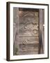 Haida Carving on Doorway, Queen Charlotte Islands, Canada-Savanah Stewart-Framed Photographic Print