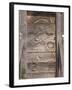 Haida Carving on Doorway, Queen Charlotte Islands, Canada-Savanah Stewart-Framed Photographic Print