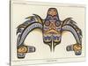 Haida Dog-Fish-null-Stretched Canvas