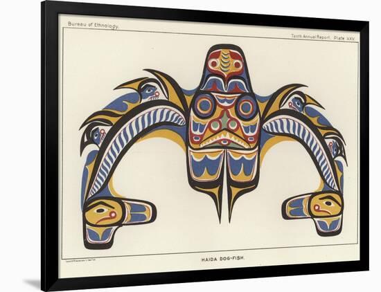 Haida Dog-Fish-null-Framed Giclee Print