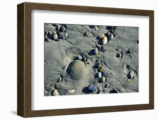 Haida Gwaii Islands, British Columbia. Beach Stones-Richard Wright-Framed Photographic Print