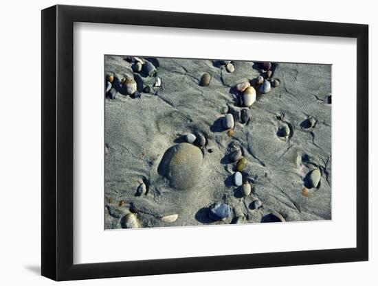 Haida Gwaii Islands, British Columbia. Beach Stones-Richard Wright-Framed Photographic Print