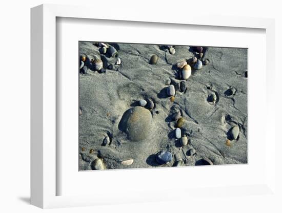 Haida Gwaii Islands, British Columbia. Beach Stones-Richard Wright-Framed Photographic Print