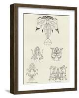 Haida Tattoo Marks-null-Framed Giclee Print