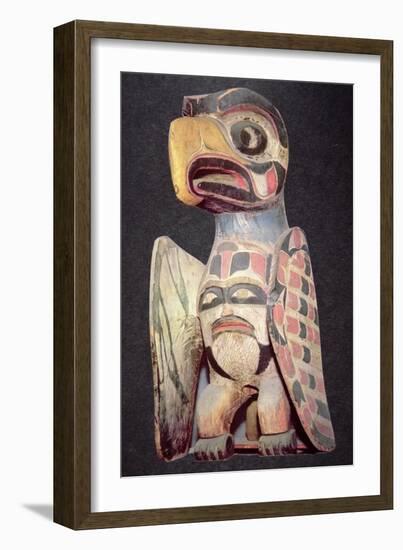 Haida Thunderbird Statue-null-Framed Giclee Print