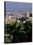 Haifa Cityscape from Bahai Dome, Israel-Bill Bachmann-Stretched Canvas