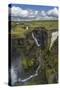 Haifoss Waterfalls, Thjorsardalur Valley, Iceland-Arctic-Images-Stretched Canvas