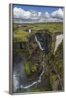 Haifoss Waterfalls, Thjorsardalur Valley, Iceland-Arctic-Images-Framed Photographic Print