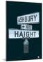 Haight and Ashbury Song Titles Text Poster-null-Mounted Poster