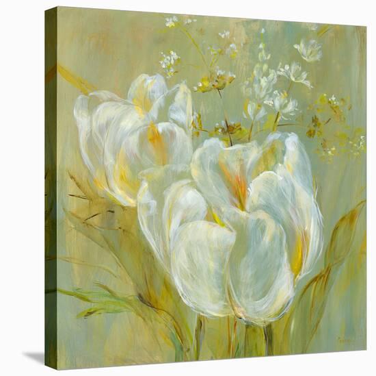 Haiku Of The Tulip I-Carson-Stretched Canvas