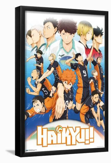 Haikyu!! - Key Art 2-Trends International-Framed Poster