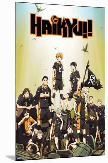 Haikyu!! - Key Art-Trends International-Mounted Poster