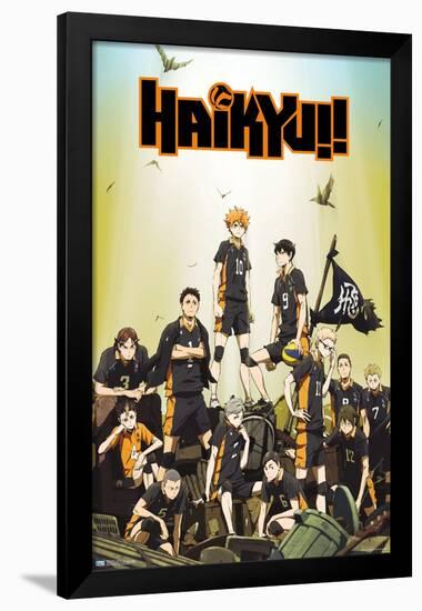 Haikyu!! - Key Art-Trends International-Framed Poster