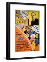 Hail Hal Roach, 1934-null-Framed Art Print