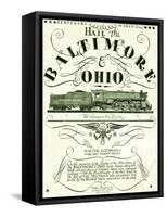 Hail the Baltimore and Ohio-null-Framed Stretched Canvas