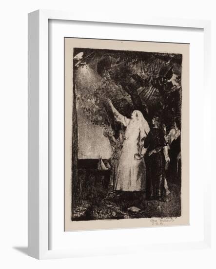 Hail to Peace, Christmas 1918-George Wesley Bellows-Framed Giclee Print