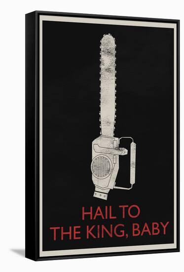 Hail To The King, Baby Retro-null-Framed Stretched Canvas