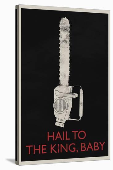 Hail To The King, Baby Retro-null-Stretched Canvas