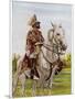 Haile Selassie Emperor of Ethiopia on His Horse-O. De Goguine-Mounted Photographic Print