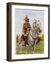 Haile Selassie Emperor of Ethiopia on His Horse-O. De Goguine-Framed Photographic Print