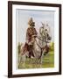 Haile Selassie Emperor of Ethiopia on His Horse-O. De Goguine-Framed Photographic Print