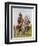 Haile Selassie Emperor of Ethiopia on His Horse-O. De Goguine-Framed Photographic Print